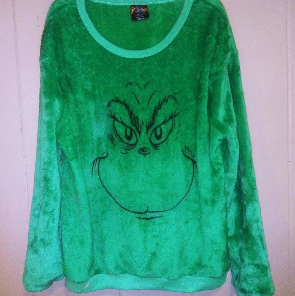 The Grinch Dr Seuss Official Sweater XL